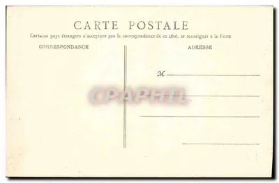 Angoulême — Hotel de Ville, fachada principal — G. F., Paris — Verso