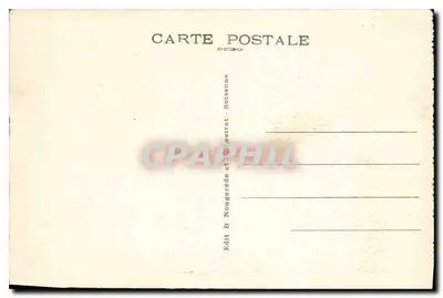 Chemin des Dames — La Ferme d'Hurtebise — "Ladies way" — Hurtebise's Farm — Editore B. Nougaret et Lestrnt, Soissons — Verso