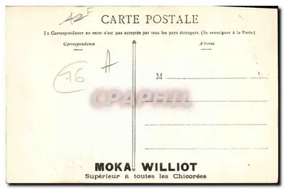 Le Havre — Strand van Ste-Adresse — Moka Williot — Achterkant