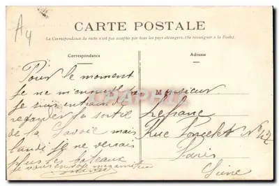Le Havre - Tempesta del 13 Marzo 1906 - La Digione Nord — Verso