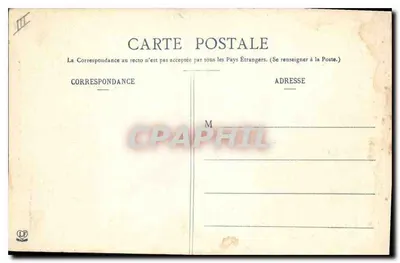 Ste-Enimie — Invoer van het Dorp — Fototypie Labouche broers, Toulouse, n° 77 bis — Achterkant