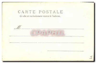 Blois — Velha casa, dita de Denis Papin — Editor desconhecido, n°6 — Verso