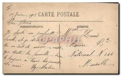 Verdun — Hotel de Ville — LL — Rewers