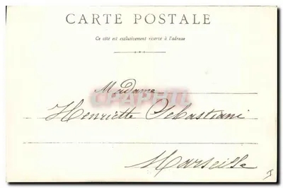 Clochers de Mende — editor Lib. A. Plancon, Mende — Verso