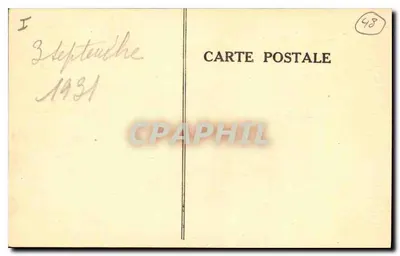 Florac — Grand-Hotel du Parc — wydawca nieznany, numer serii 48 — Rewers