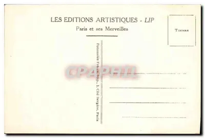 Paryż — Le Trocadéro — wydawca LIP, nr 65 — Rewers