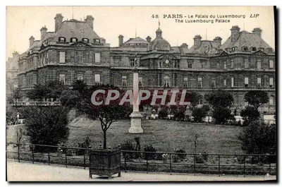 Paris - O Palácio do Luxemburgo — editor LIP, n°48