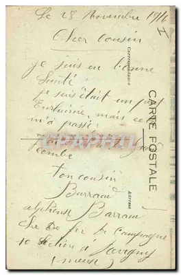 Bombardamento di Verdun — Il Museo dell'Arcivescovo — Verso