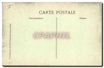Verdun bombardeado — Colégio Margueritte — Vise, Paris, N° 1428 — Verso