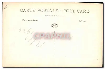 Verdun — Binnenkant van de ruïnes van Fort Vaux — Uitgever C. B. D. (n° 4181) — Achterkant