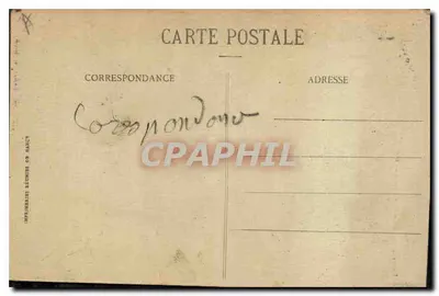 Chartres (E.-st-L.) — Katedra, widok z Place Châtelet — Ca. Ponsault, wyd. Drez — Rewers