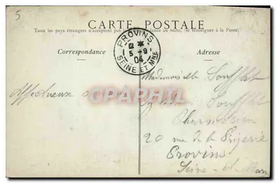 Chartres — Widok z Mostu Nowego — Collections ND Phot — Rewers