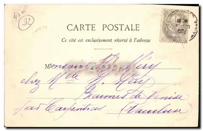 Paris - Bois de Boulogne - Allée des Acacias (3) — editor anônimo, n° 302 — Verso