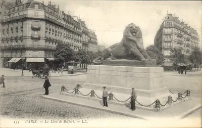 Paryż — Le Lion de Belfort — LL.