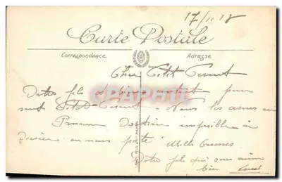PARIS — O Palácio do Luxemburgo — LL. — N° 158 — Verso