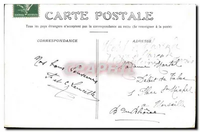 Paryż — Arc de Triomphe de l’Étoile — wydawca nieodczytalny — Rewers