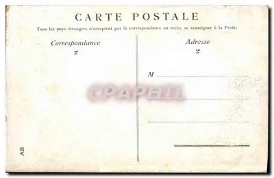 Parigi — Panorama della Montagna santa-Geneviève — editore AB — Verso