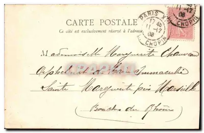 Paris - Igreja de São Vicente de Paulo — E.R., Paris, n°79 — Verso