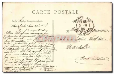 Paryż — Panthéon (front) — E.R., Paryż, n°89 — Rewers