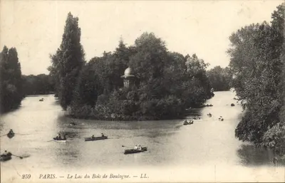 Paris — Lago do Bois de Boulogne — LL, n°259