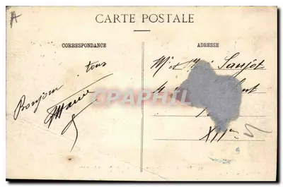 Chartres - Promenade de la Butte-des-Charbonniers — Ch. Foucault, édit., Dreux, n°55 — Rewers