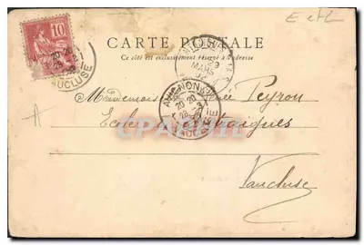 Castelo de Anet — entrada monumental — Hachette, editora, Paris, foto. E. L. — Verso