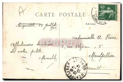 Zamek Arnouville — Éditeur Seattleles, n° 537 — Rewers