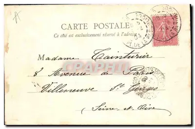 Maintenon — O Castelo, fachada norte — Editor: Paris, 1904, n° 2 — Verso