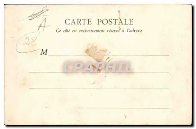 Chartres – Promenada Charbonniers – B.F. Paryż, n°11 — Rewers