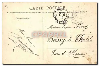 Chartres — Pomnik Noël Balla — wydawca H. Hébert, nr 40 — Rewers