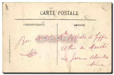 Chartres — Katedra — LL. — N° 136 — Rewers