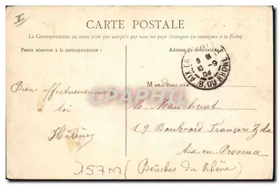 Dijon — Grobowiec Filipa Pięknego — Wydawca anonimowy, nr 122 — Rewers