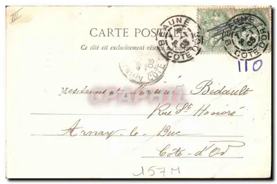 Beaune - Most św. Martyna — G. L., Wydawca — Rewers