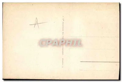 Ste-Adresse - Falie i port w Havrze — wydawca Alaudienne des Arts — Rewers