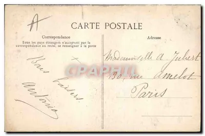 Fécamp — La Sala Gótica — Editor L. J. — Reverso