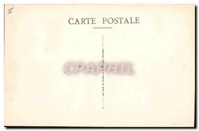 As Gorges do Tarn — Castelo de Rocheblaive — Edit. M. L. Boissier, tabac-papeterie, Florac — Verso