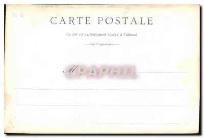 Marsylia — Bourse i Canebière — wydawca nieznany — Rewers
