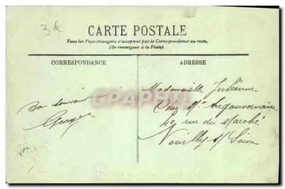 Marseille — La Fausse Monnaie — Widok na Villas — LL. — N° 240 — Rewers
