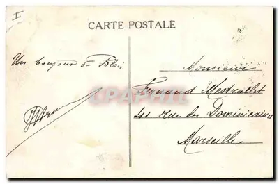 Blois - Il Castello — La Corte d'onore sotto il regno di Francesco I — editore non visibile — Verso
