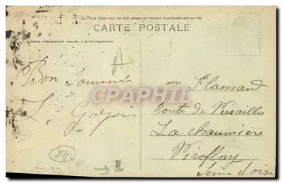 Capela São Luís — Sepultura da Família — Editor: In Koechlin, n°105 — Verso