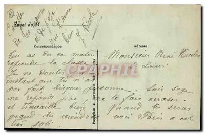 Paryż - Najświętsza Anna - Absydę i most — A.P. nr 297 — Rewers