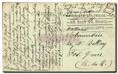 Paris — Panorama em direção ao Sacré-Cœur e à Butte-Montmartre — J. H. — n°85 — Verso