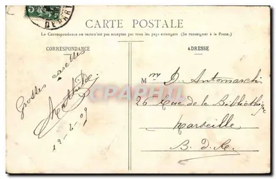 Paryż — Fontanna Obserwatorium — A. Tadilé Paryż — Rewers