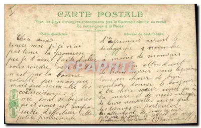 L'ascensore di N.D. della Garde — Versailles — Editore L.V.R.Cy — Verso