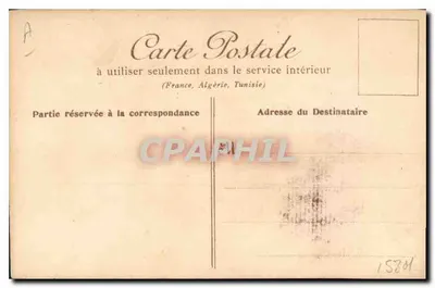 Marseille — Sint-Maria-de-la-Garde — E. Lesseve — Achterkant