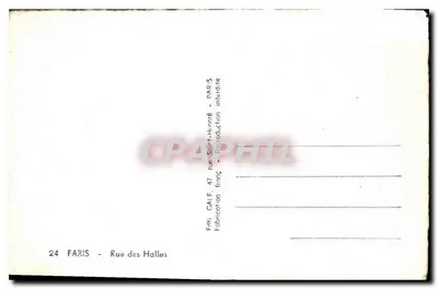 Via delle Halles — Parigi — Editore CALF — Verso