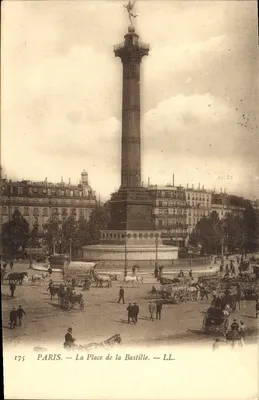 Paryż — Plac Bastilli — LL. — n°175