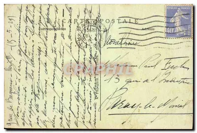 Paryż — Perspektywa ku Notre-Dame — Parvis i Hôtel-Dieu — A.P. — n°306 — Rewers