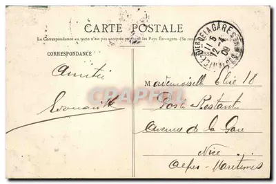 Paris - Bois de Boulogne - Le Pré Catelan — A.R. n°178 — Verso