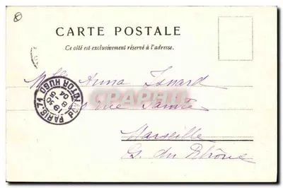 Parijs — La Madeleine — Uitgave Louis Burgy, n°23 — Achterkant